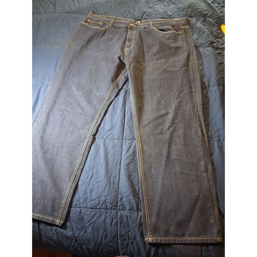 Thrills Nineteen Ninety Four Mens Embellished Straight Leg Jeans Size 50x32‎